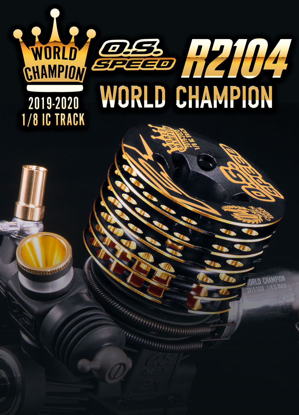 O.S.SPEED R2104 WORLD CHAMPION